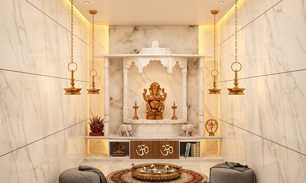 Modern Pooja Room Design